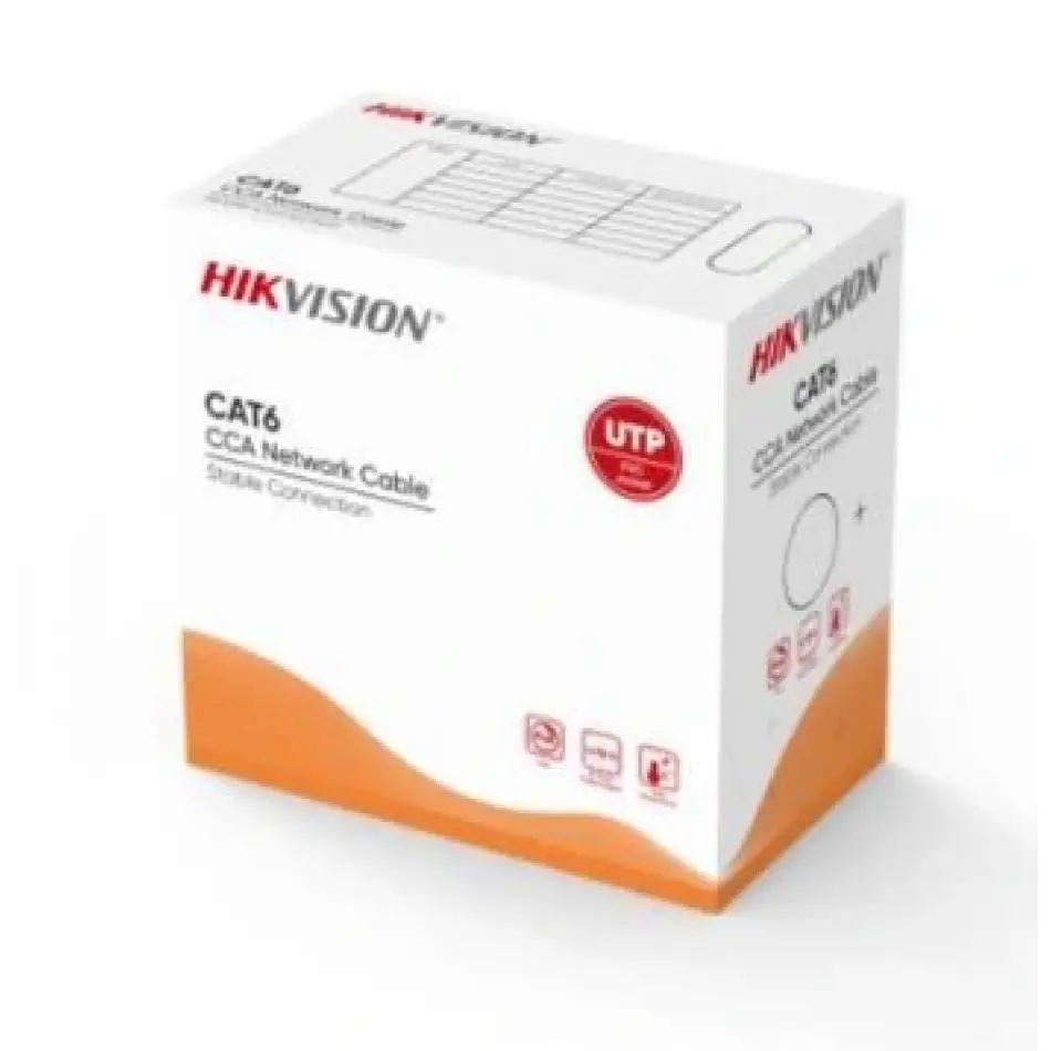 Hikvision Ds-1ln6uu/cca Cat6 U/utp 305m Cca Kablo