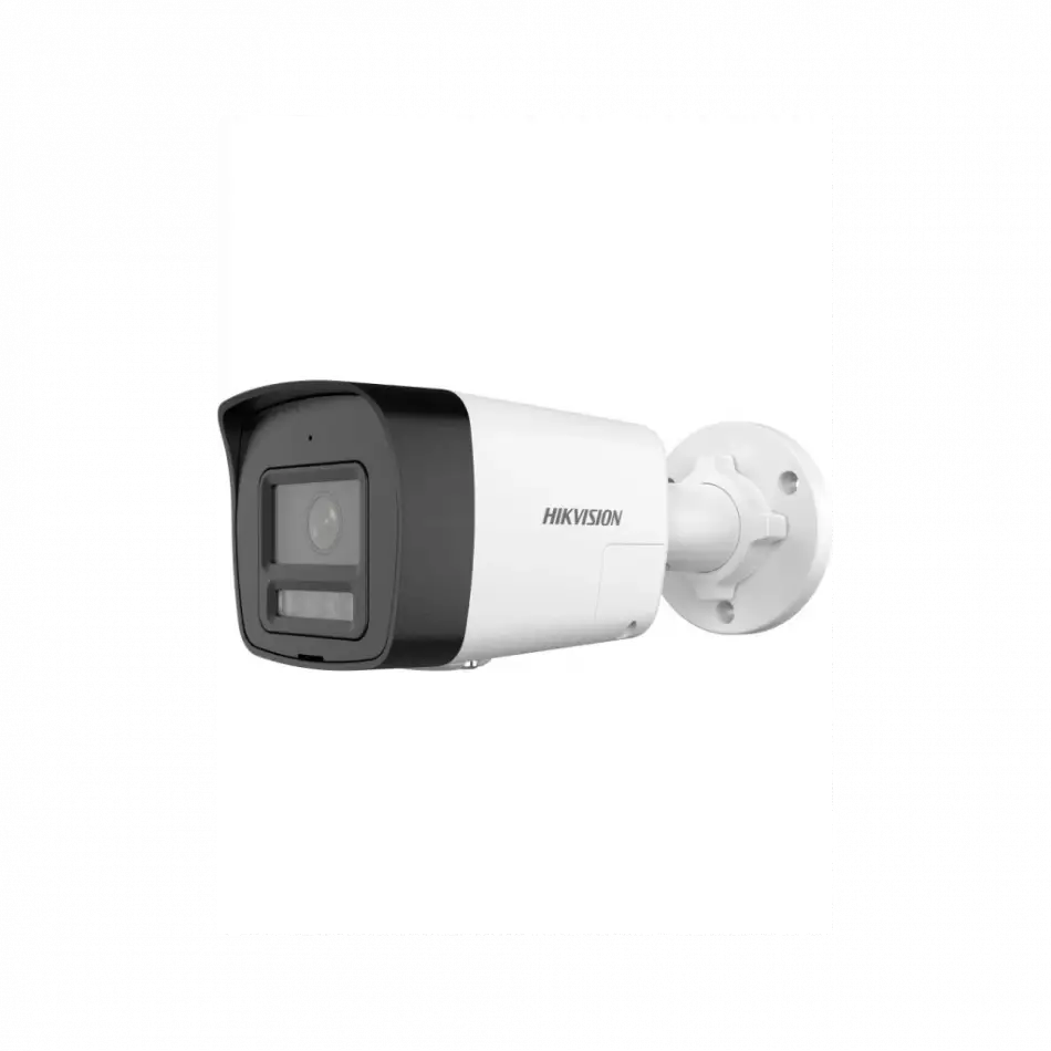 Hıkvısıon Ds-2cd1041g2-lıuf 4mpix, 2,8mm Lens,  H265+,20mt Gece Görüşü, Hybrid Light, Sd Kart,dahili Mikrofon, Poe, Bullet Ip Kamera