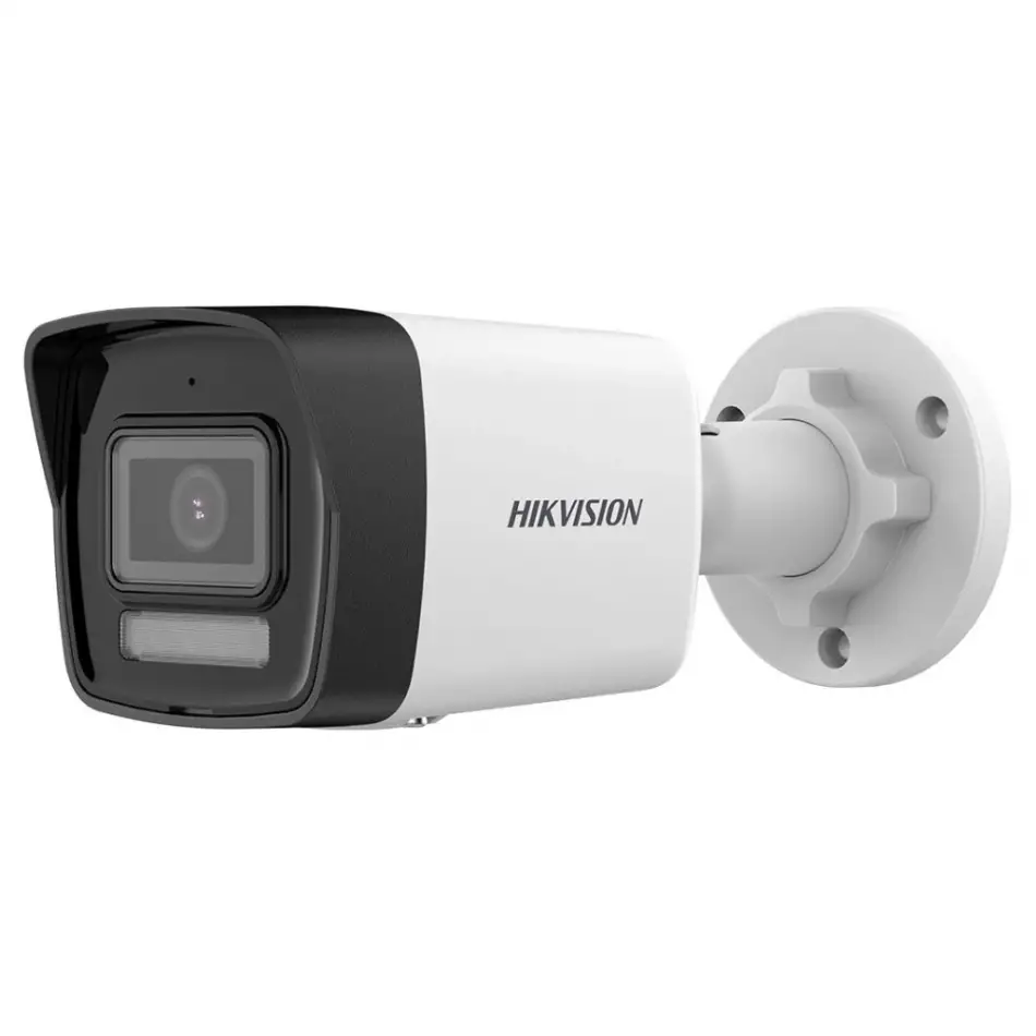 Hıkvısıon Ds-2cd1043g2-lıuf 4mpix, 2,8mm Lens,  H265+, 30mt Gece Görüşü, Hybrid Light, Sd Kart,dahili Mikrofon, Poe, Bullet Ip Kamera