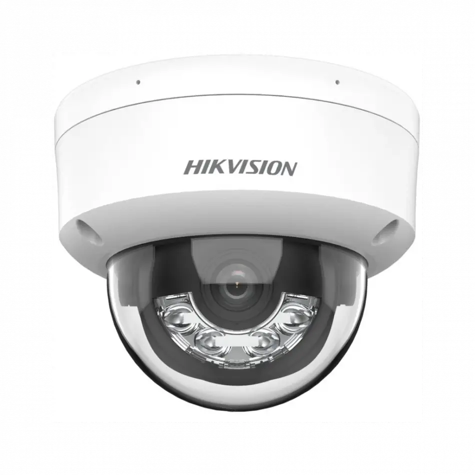 Hıkvısıon Ds-2cd1121g2-lıuf 2mpix, 2,8mm Lens, H265+, Hybrid Light,  20mt Gece Görüşü, Poe, Mikrofonlu Dome Ip Kamera