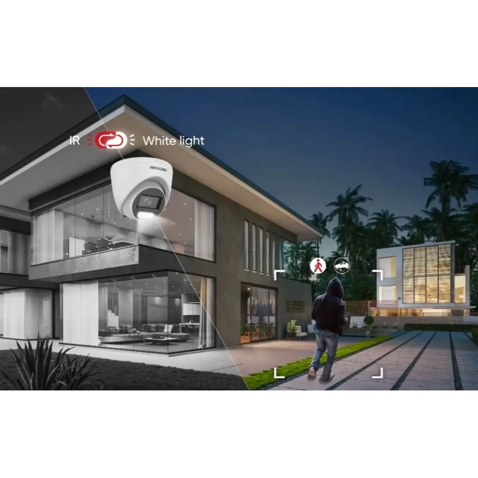 Hıkvısıon Ds-2cd1323g2-lıuf 2mp 2.8mm Hybrid Light Sesli Ip Dome Kamera