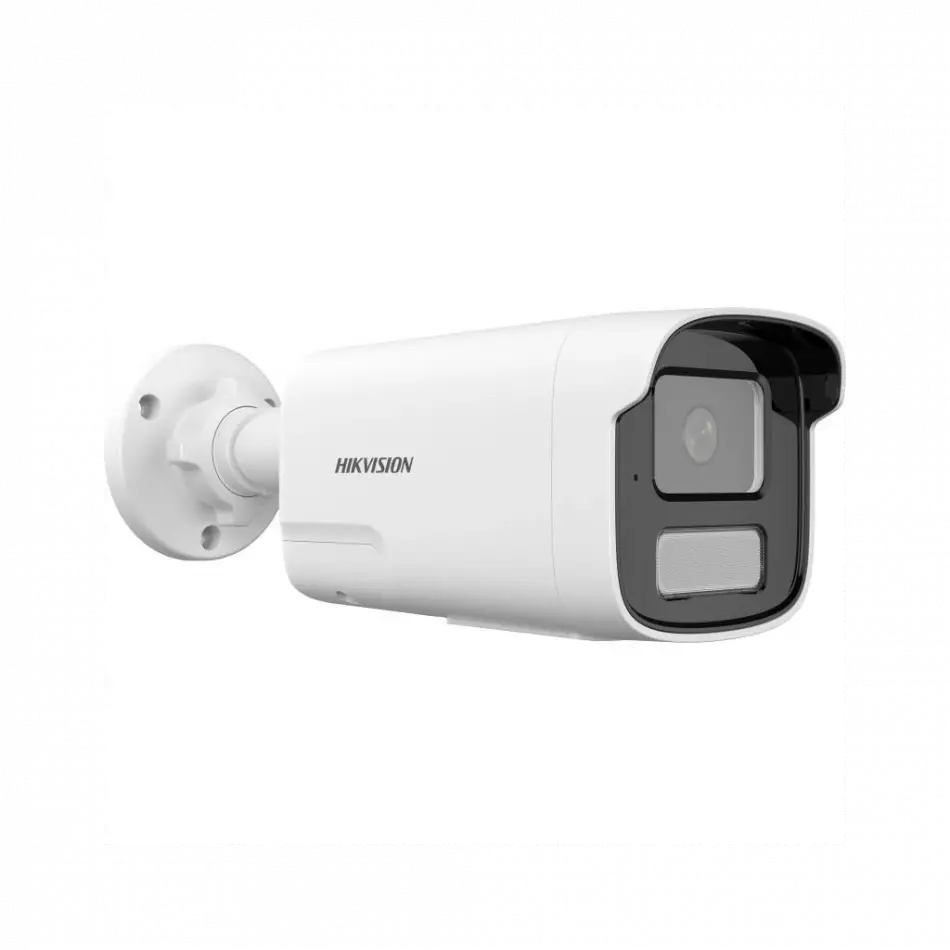 Hıkvısıon Ds-2cd1t43g2-lıuf/sl 4mpix, 4mm Lens,  H265+,50mt Gece Görüşü, Hybrid Light, Sd Kart,dahili Mikrofon, Poe, Bullet Ip Kamera