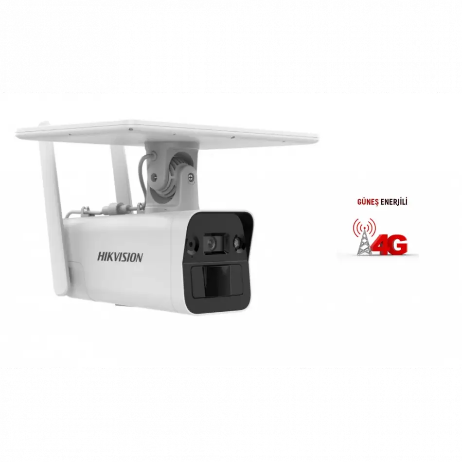 Hıkvısıon Ds-2xs2t41g1-ıd/4g, 4mpix,  4mm,   30mt Gece Görüşü, Dahili Mikrofon, 4g, Solar  Ip Kamera