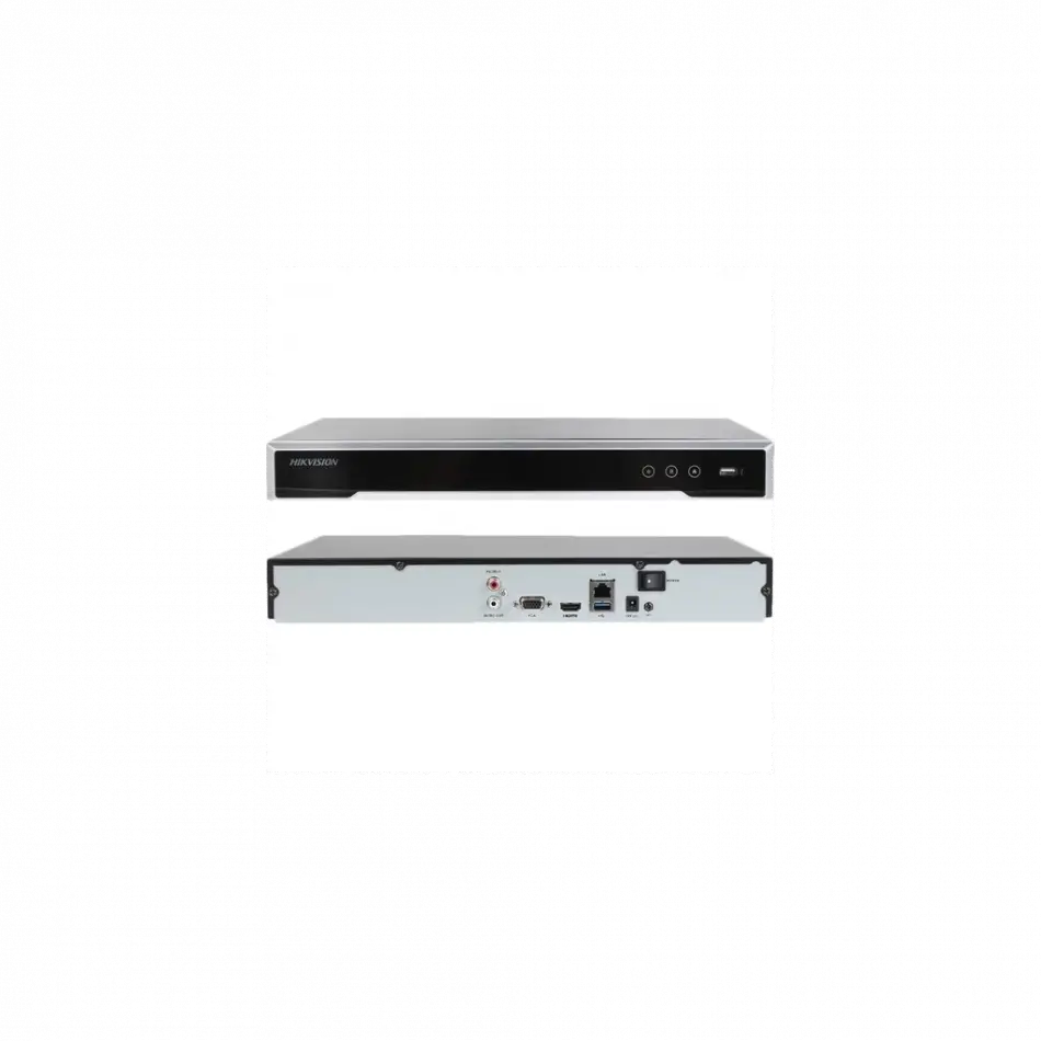 Hıkvısıon Ds-7616nı-Q2, 16kanal, 8mpix, H265+, 2 Hdd Desteği, 2160p Kayıt, 160mbps Bant Genişliği, Metal Kasa, Nvr