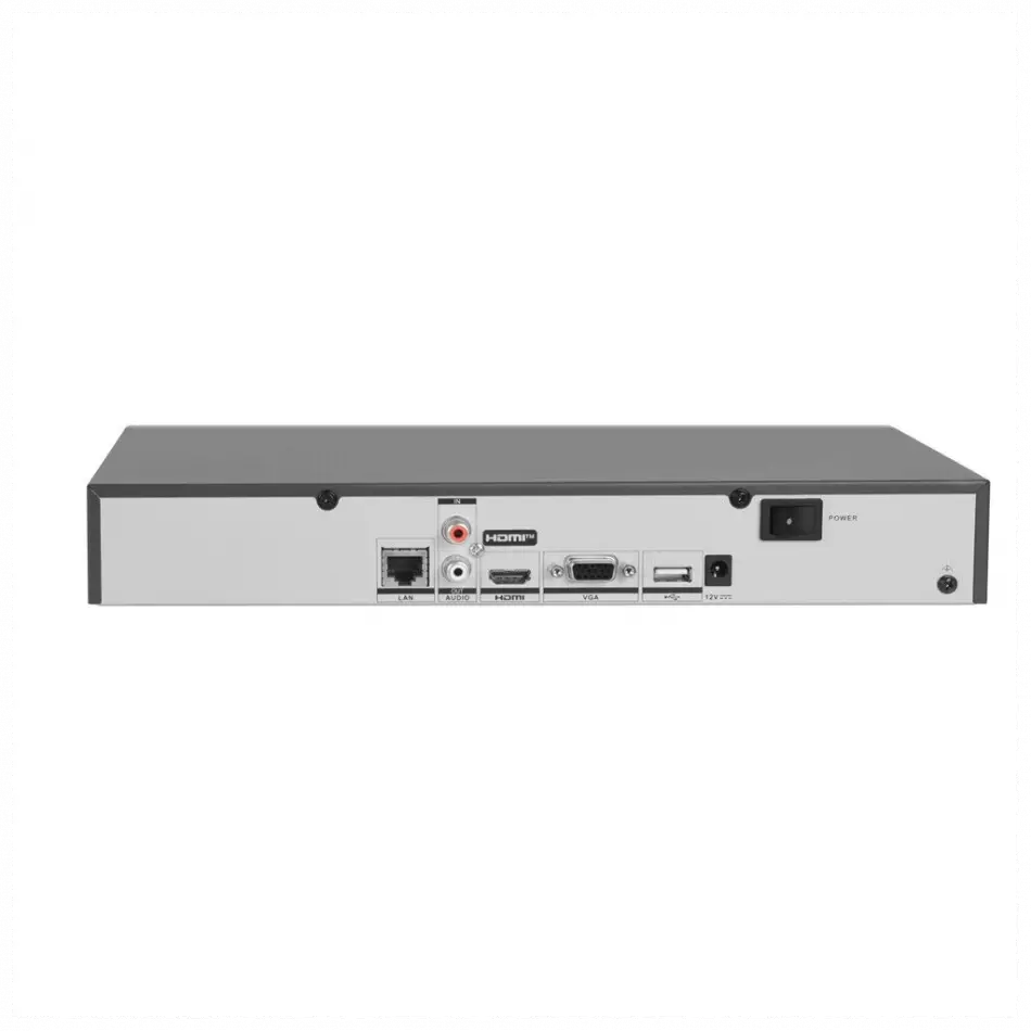 Hıkvısıon Ds-7616nxı-k1, 16kanal, 12mpix, H265+, Acusense, 1 Hdd Desteği, 2160p Kayıt, 160mbps Bant Genişliği, Metal Kasa, Nvr