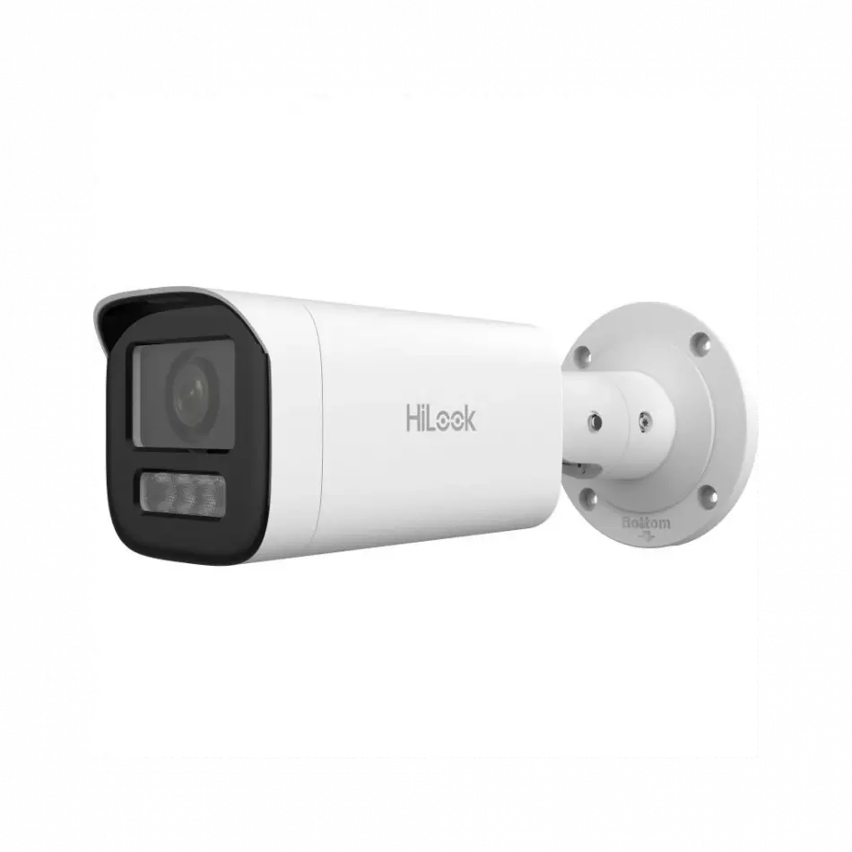 Hılook Ipc-b640ha-lzu, 4mpix, 2,8-12mm  Motorize Lens, H265+, Dual Light, 50mt Gece Görüşü, Dahili Mikrofon, Poe, Ip67, Ik10, Bullet, Ip Kamera