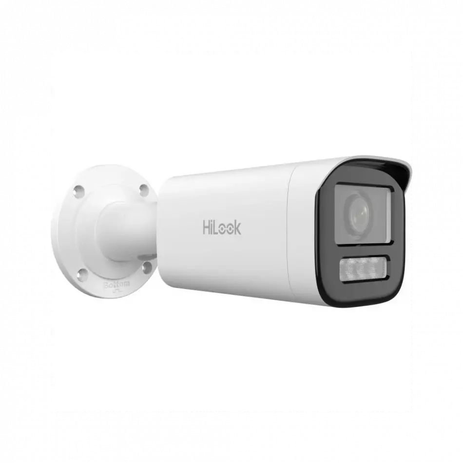 Hılook Ipc-b640ha-lzu, 4mpix, 2,8-12mm  Motorize Lens, H265+, Dual Light, 50mt Gece Görüşü, Dahili Mikrofon, Poe, Ip67, Ik10, Bullet, Ip Kamera
