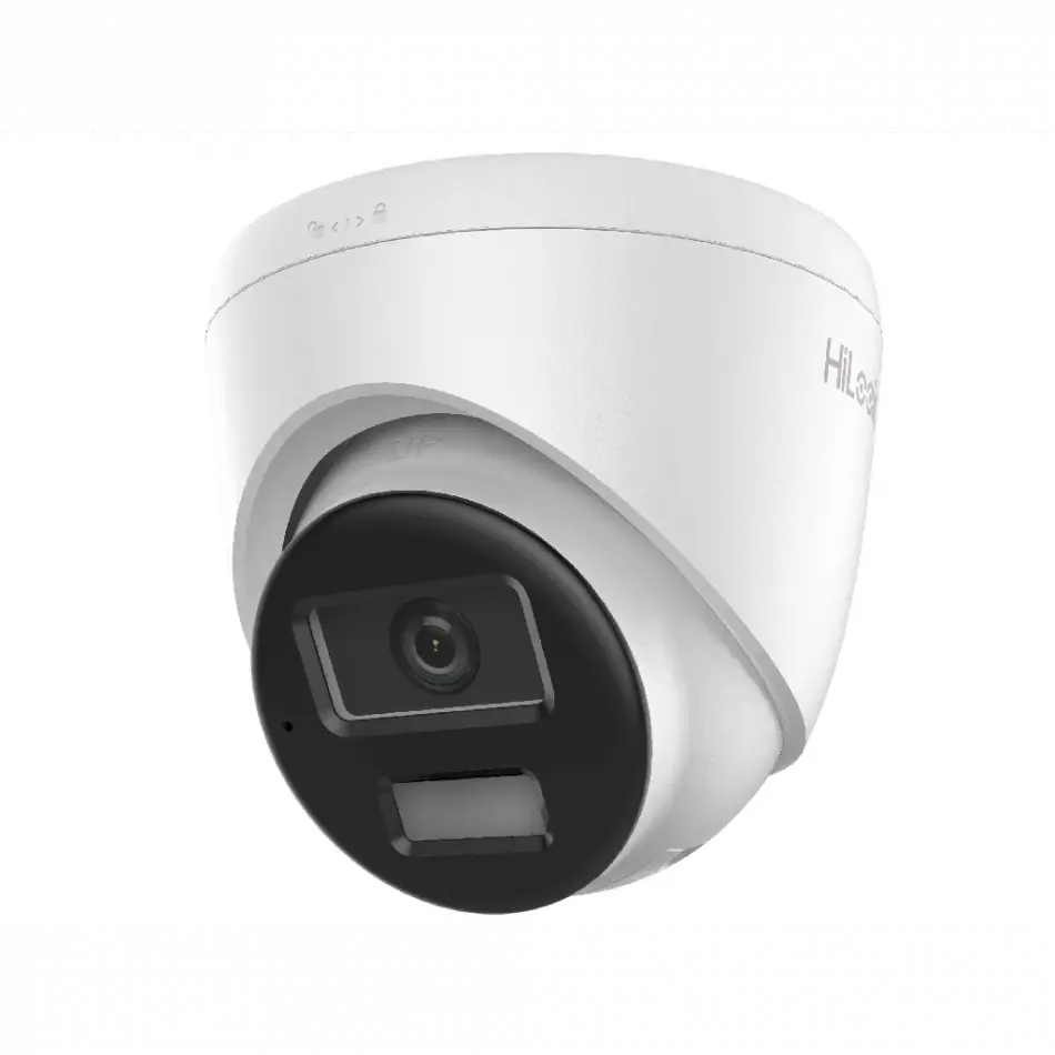 Hılook Ipc-t240ha-lufc, 4mpix, 2,8mm Lens, H265+, Dual Light, 30mt Gece Görüşü, Dahili Mikrofon, Ip67, Poe, Dome, Ip Kamera