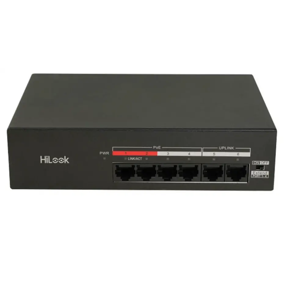 HILOOK NS-0106MP-35(O-STD) 4x10/100 MBPS POE RJ4 35W SWİTCH