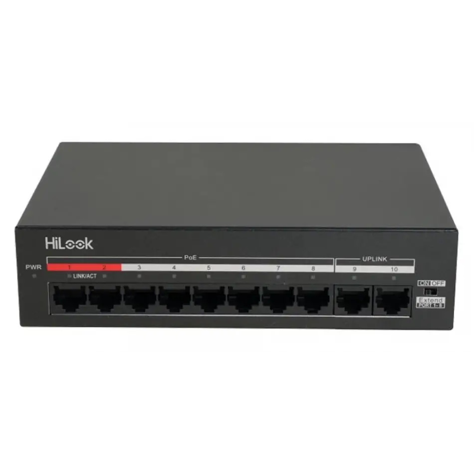 HILOOK NS-0110MP-60 8x10/100 MBPS POE RJ45 PORT 2x10/100 MBPS SWİTCH