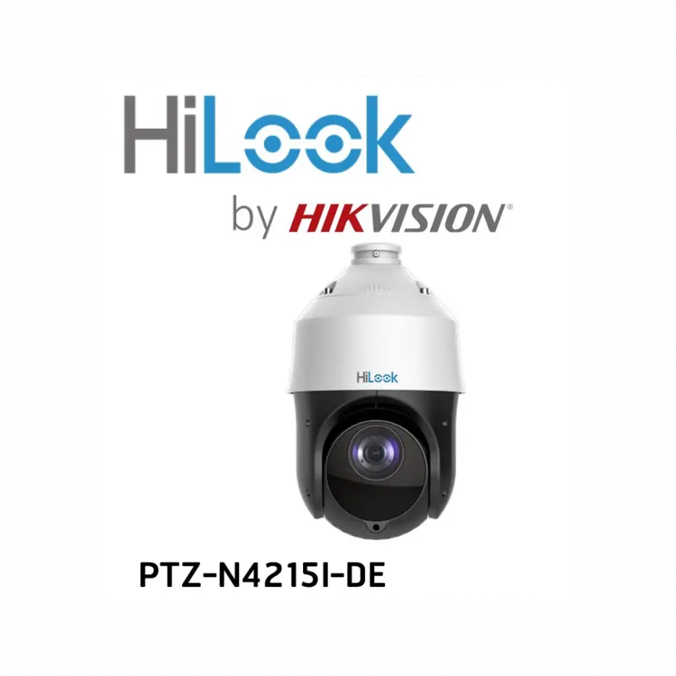 Hılook Ptz-n4215ı-de, 2mpix, 5-75mm Motorize Lens, 15x Optik Zoom, 100mt Gece Görüşü, Sd Kart, Poe, Ses Giriş Çıkış, H265+, Speed Dome, Ptz Ip Kamera (ayak Dahil)