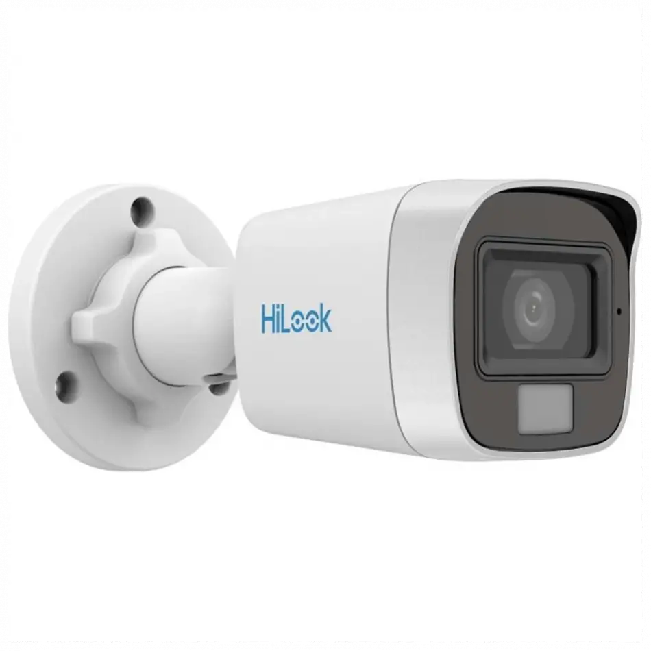 Hılook Thc-b129-lps, 2mpix, 2.8mm Lens, 20mt Gece Görüşü, Ip66, Color Vu, Dahili Mikrofon, Bullet Kamera