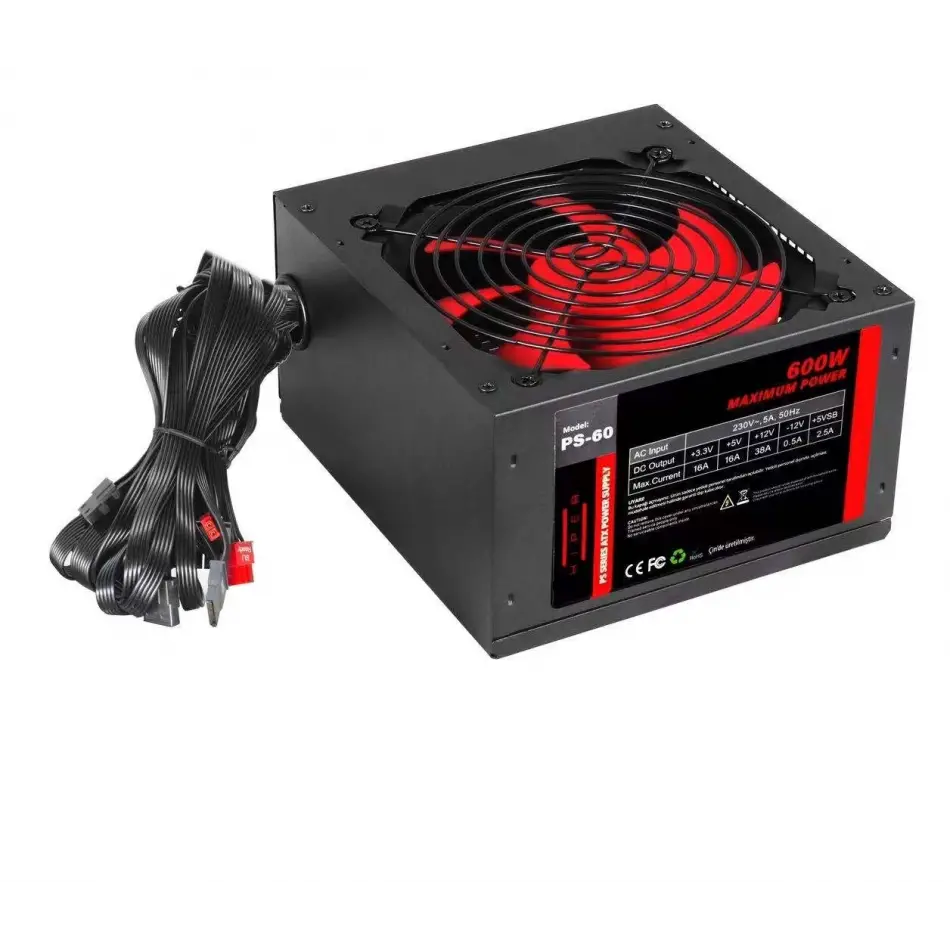 Hıper Ps-60 600w 12 Cm Fan Power Supply