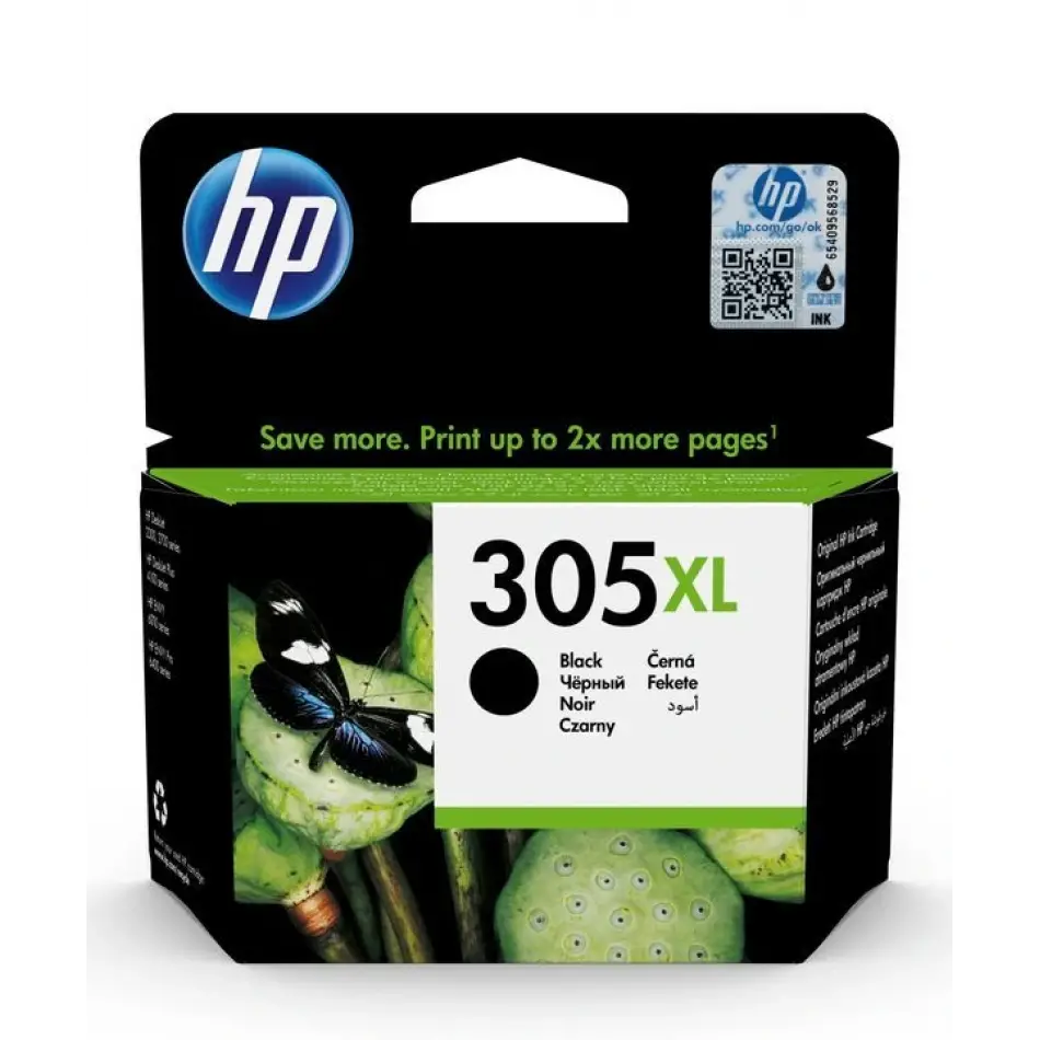 Hp 3ym62ae (305xl) Siyah Murekkep Kartusu