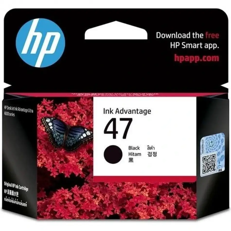 Hp 6zd21ae (47) Sıyah Murekkep Kartusu 1.300 S