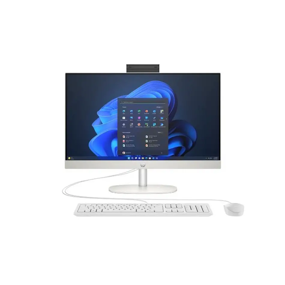 Hp Aıo Pro 240 G10 9h6h6et I5-1334u 16gb 512ssd 23.8 Dos Beyaz