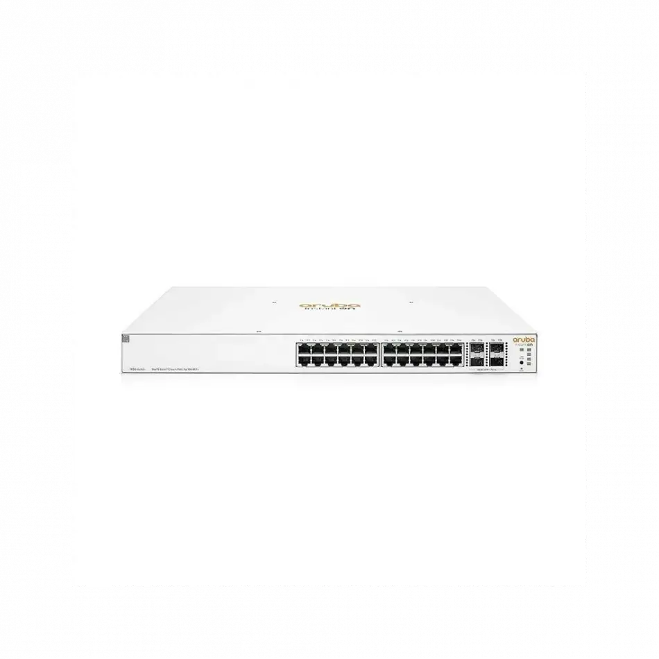 Hp Aruba Instant On, Jl684b, 1930-24g, 24port, Gigabit, Poe 370w, 4 Port Gigabit Sfp, Yönetilebilir, Rack Mount Switch