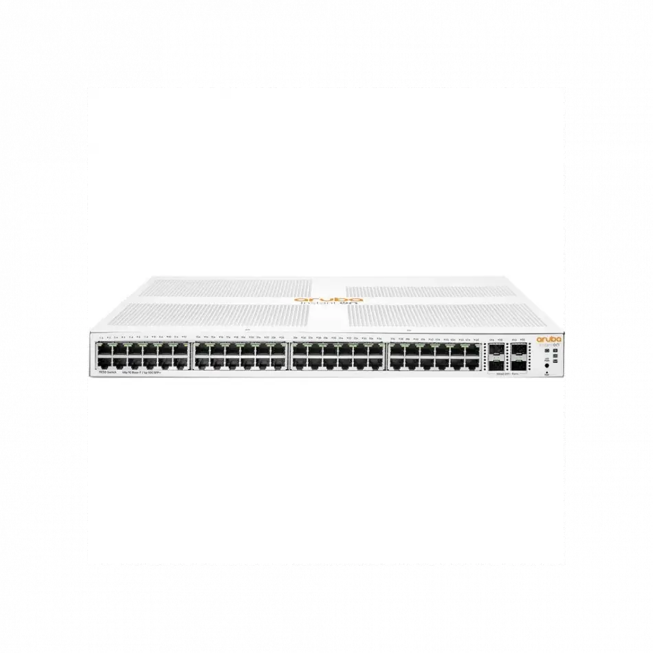 Hp Aruba Instant On, Jl685a, 1930-48g, 48port, Gigabit, 4 Port Gigabit Sfp, Yönetilebilir, Rack Mount Switch