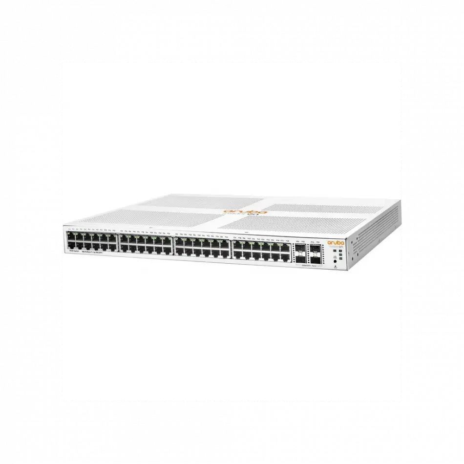 Hp Aruba Instant On, Jl685a, 1930-48g, 48port, Gigabit, 4 Port Gigabit Sfp, Yönetilebilir, Rack Mount Switch