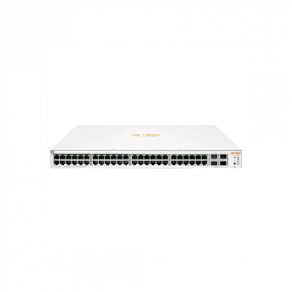 Hp Aruba Instant On, Jl686b, 1930-48g, 48port, Gigabit, Poe 370w, 4 Port Gigabit Sfp, Yönetilebilir, Rack Mount Switch
