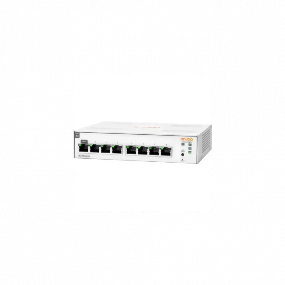 Hp Aruba Instant On, Jl810a 1830-8g, 8port, Gigabit, Yönetliebilir, Rack Mount Switch