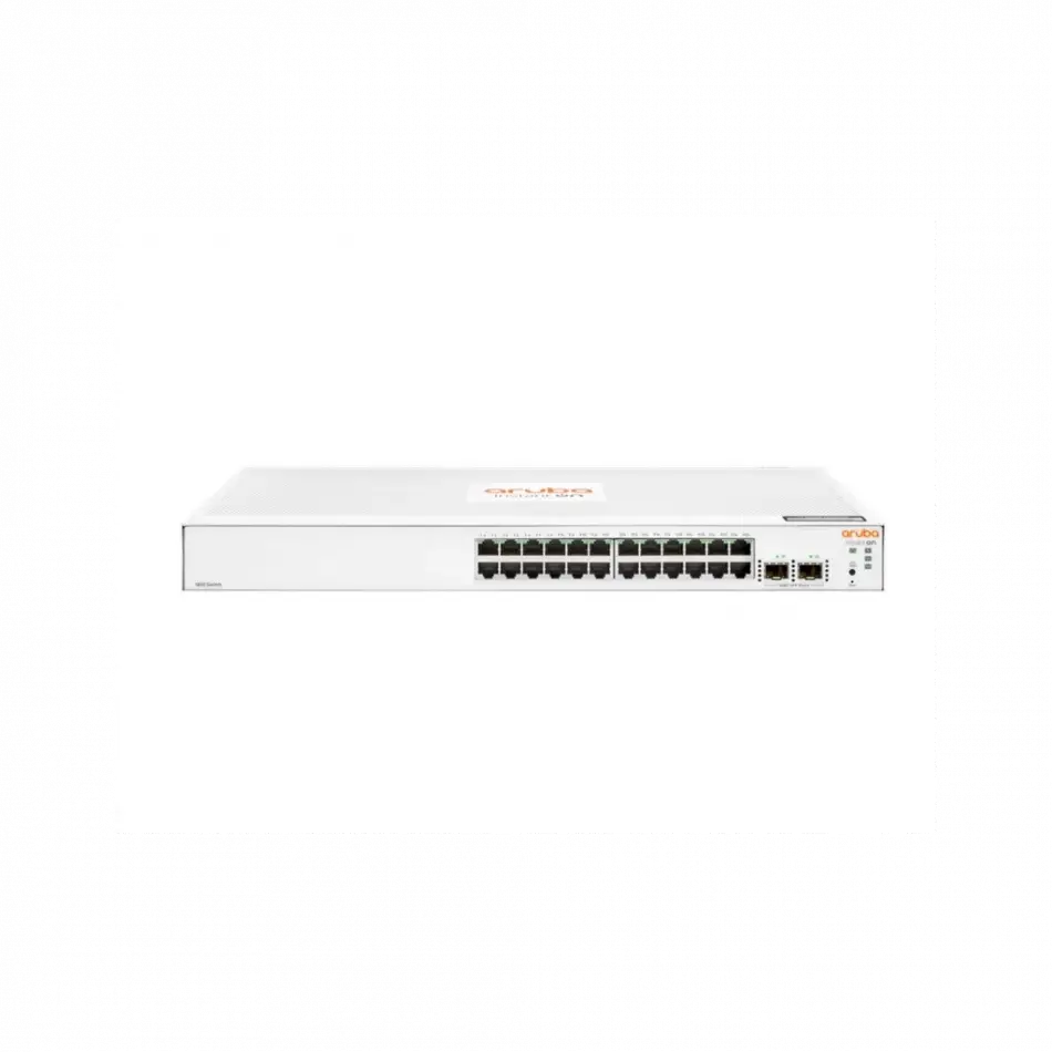 Hp Aruba Instant On, Jl812a, 1830-24g, 24port, Gigabit, 2 Port Gigabit Sfp, Yönetilebilir, Rack Mount Switch
