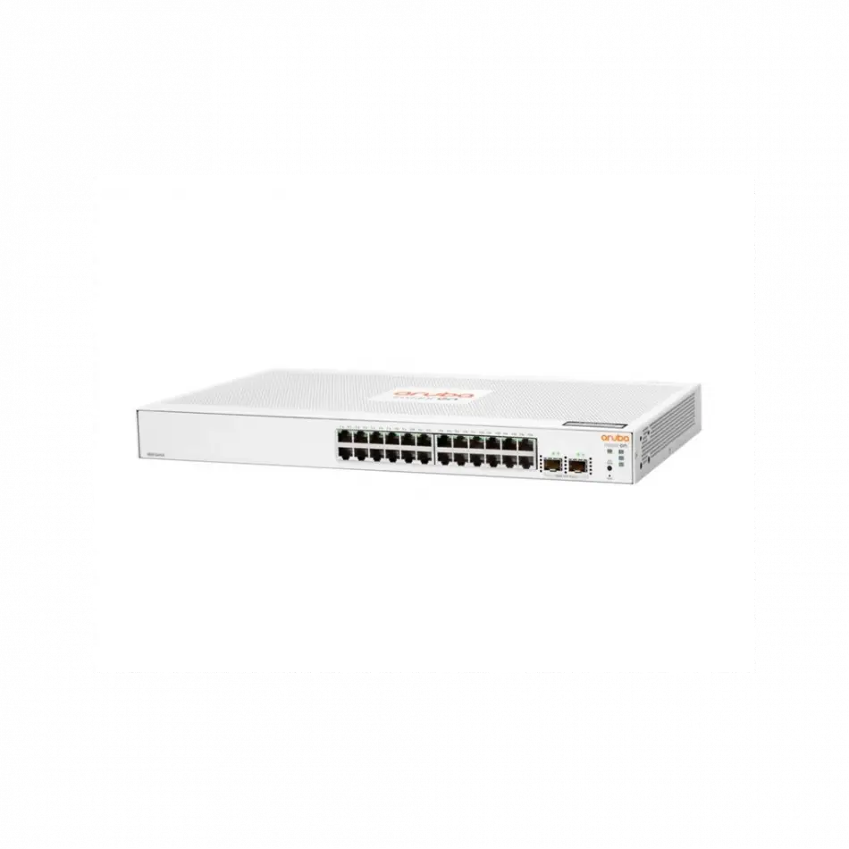 Hp Aruba Instant On, Jl812a, 1830-24g, 24port, Gigabit, 2 Port Gigabit Sfp, Yönetilebilir, Rack Mount Switch