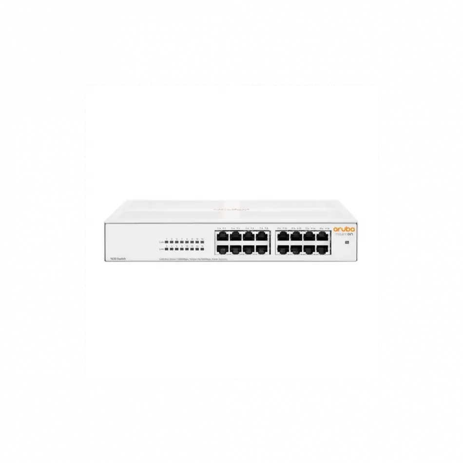 Hp Aruba Instant On, R8r47a, 1430-16g, 16port, Gigabit, Yönetilemez, Masaüstü Switch