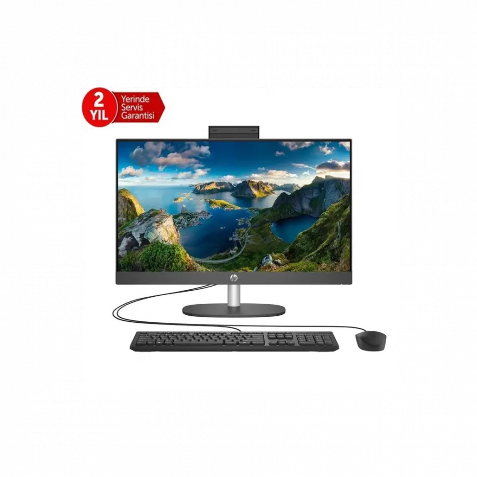 Hp B6jc9es, Proone 240 G10, İ5-1334u, 23,8 Fhd Ekran, 16gb Ram, 512gb Ssd, Paylaşımlı Ekran Kartı, Free Dos All In One Pc, Siyah (2 Yıl Yerinde Garanti)
