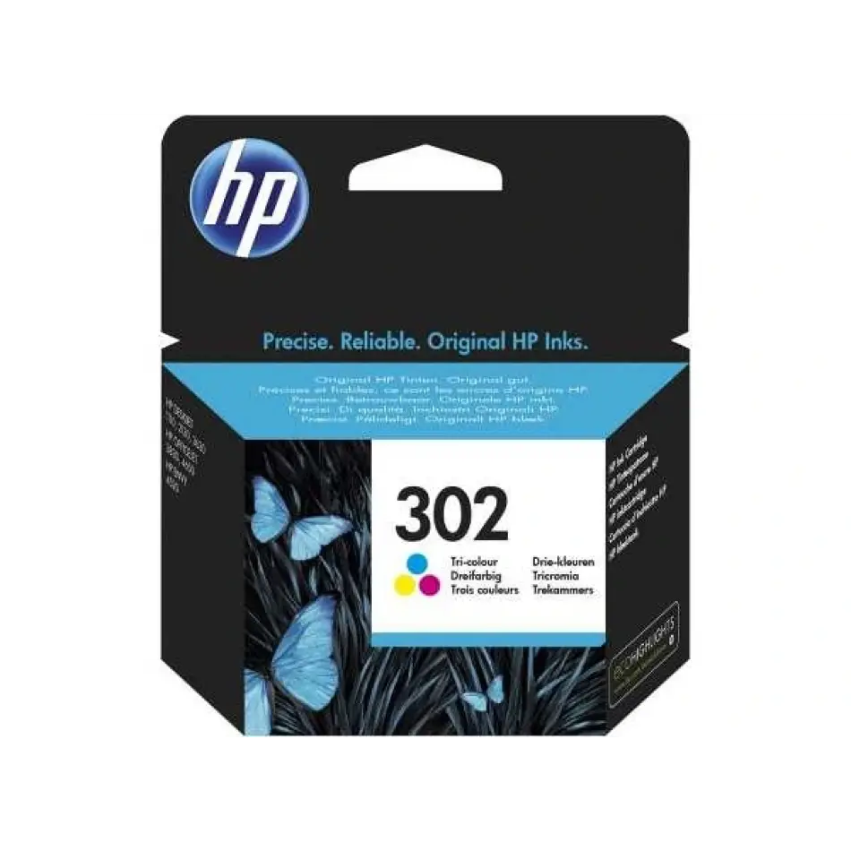 Hp F6u65ae (302) Üç Renkli Mürekkep Kartuş