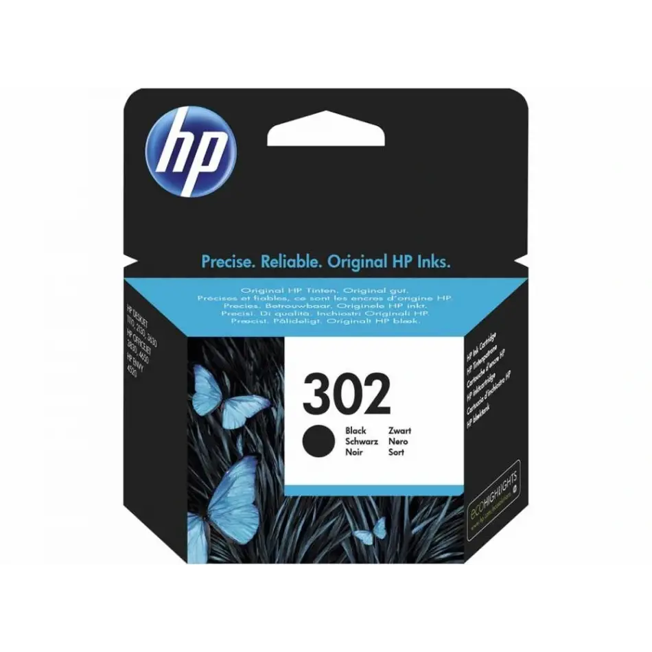 Hp F6u66ae (302) Siyah Mürekkep Kartuş (orjinal)