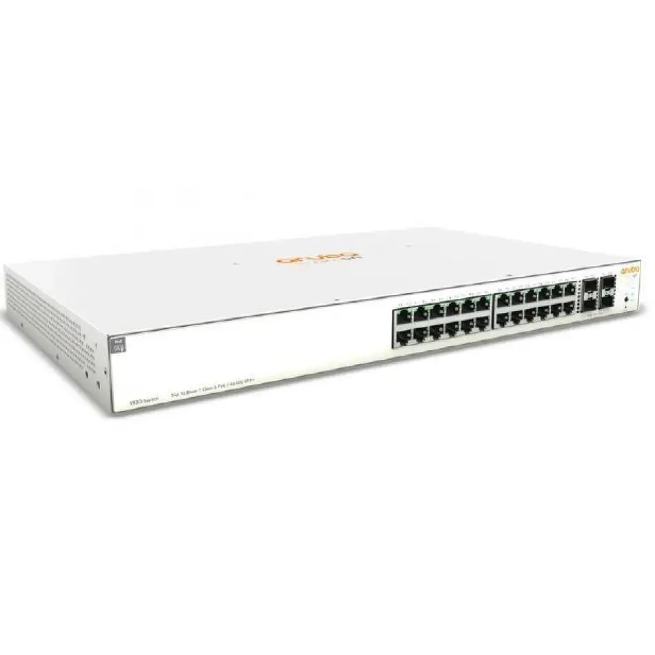 Hpe Aruba Ion 1930 Jl682a 24 Port Gıgabıt+ 4xsfp1/10gb L2+ Yönetilebilir Rackmount Swıtch