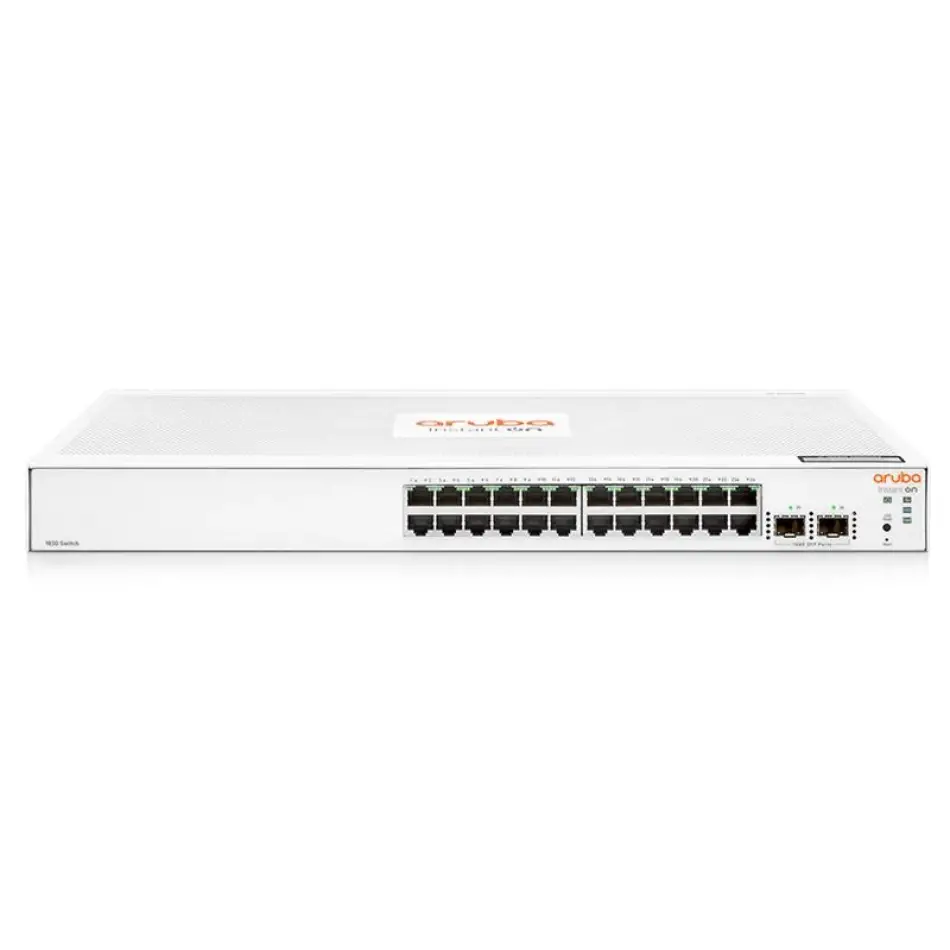 Hpe Aruba Ion Jl812a 1830 24 Port Gıgabıt + 2x1gb Sfp Uplınk Yönetilebilir Rackmount Swıtch