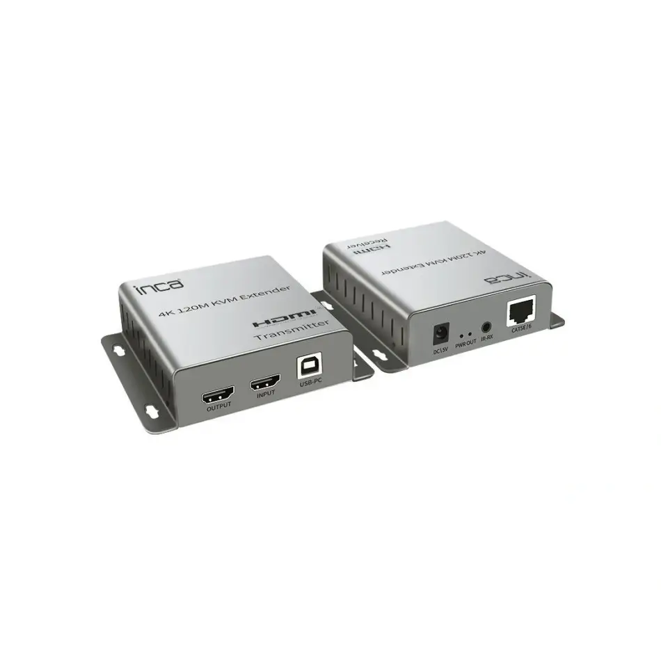 Inca Iex-120 Hdmı 4k 120m Kvm Network Extender