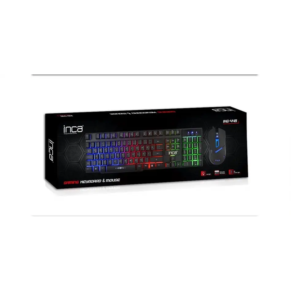 Inca Ikg-448  Q Usb Mekanik Hisli Klavye&mouse,