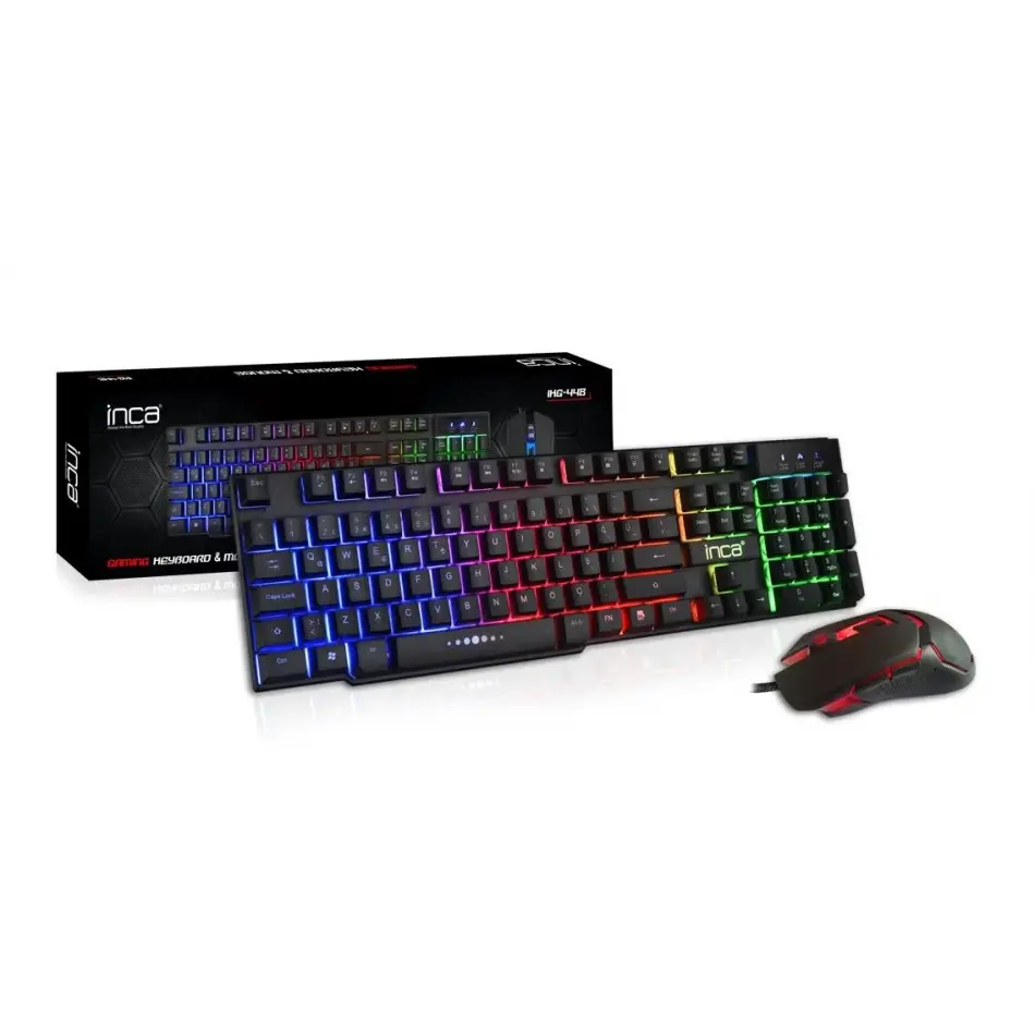 Inca Ikg-448  Q Usb Mekanik Hisli Klavye&mouse,