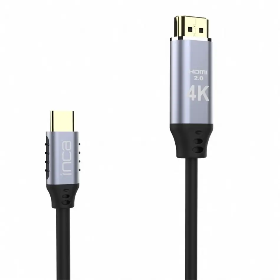 Inca Itch-02tx Type-c To Hdmı 4k 2 Metre Kablo