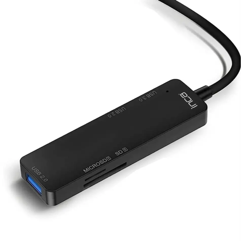 Inca Itpc-5t 5li Tip-c Hub=>usb 3.0+ 2 Usb 2.0+sd