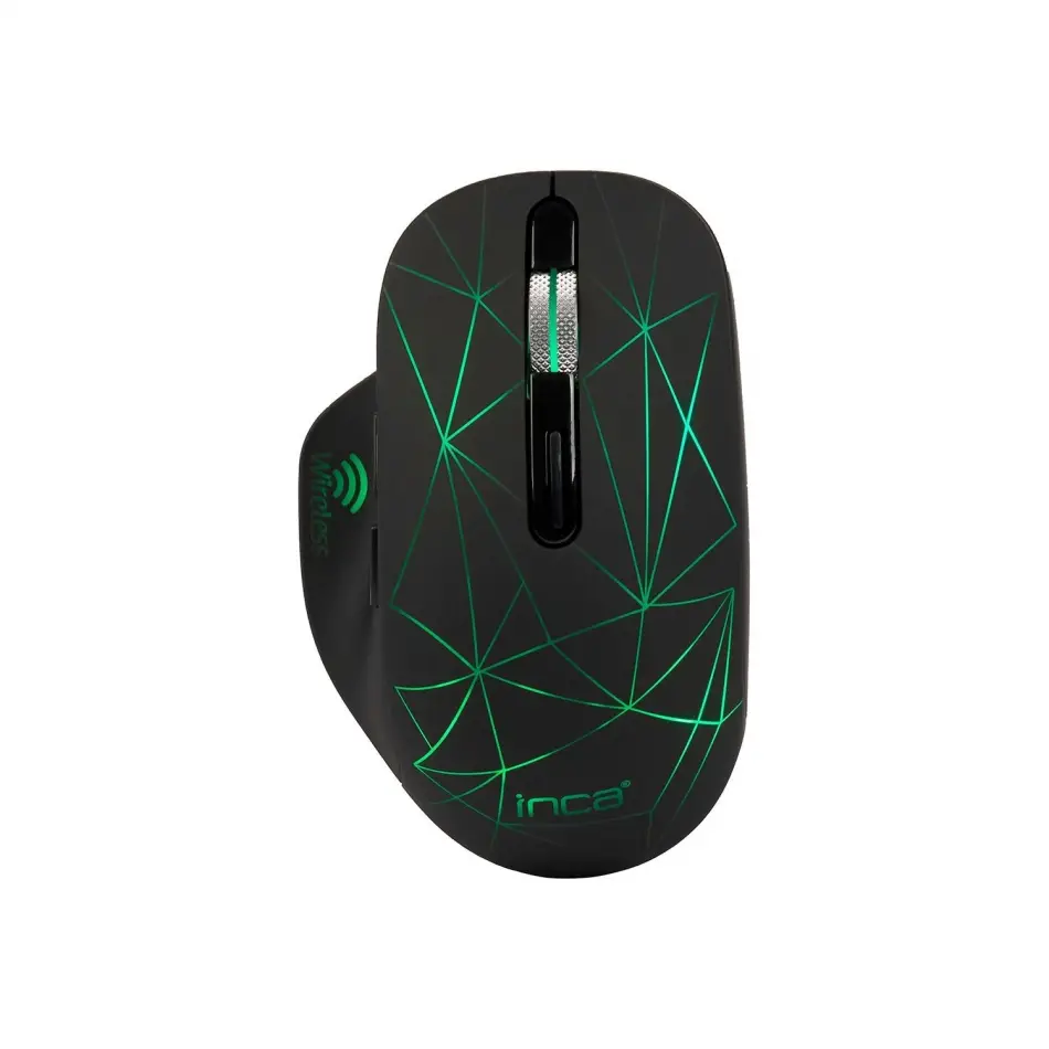 Inca Iwm-051t Kablosuz Şarjlı Sessiz Mouse,siyah