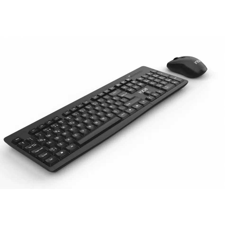 Inca Iws-539t Q Klavye&mouse Set,siyah