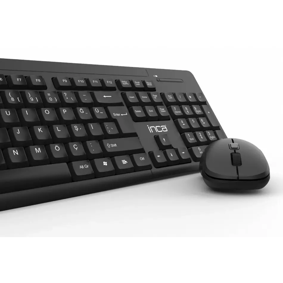 Inca Iws-539t Q Klavye&mouse Set,siyah