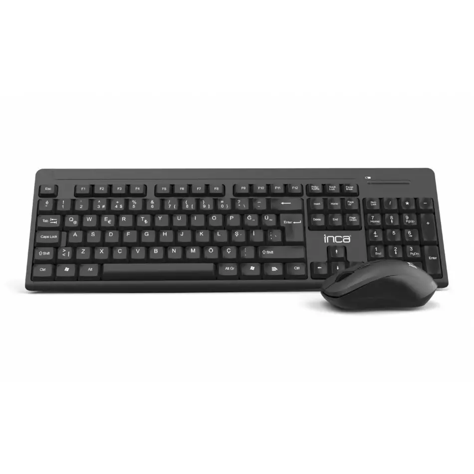 Inca Iws-539t Q Klavye&mouse Set,siyah