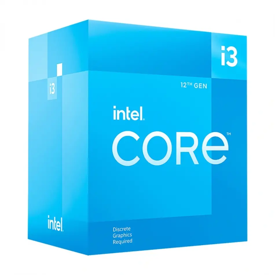 Intel Core İ3-12100f 3.30ghz 12mb 1700p 12. Nesıl Box