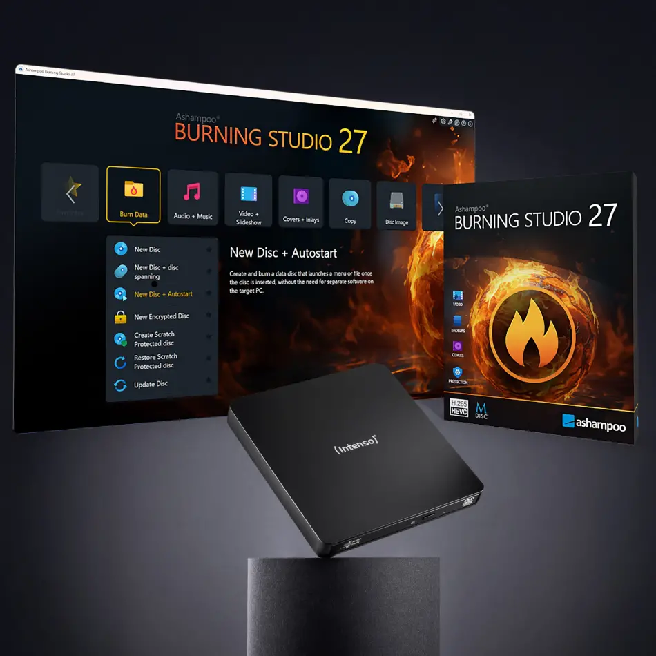 INTENSO 5401400 CD/DVD WRITER EOD 400D