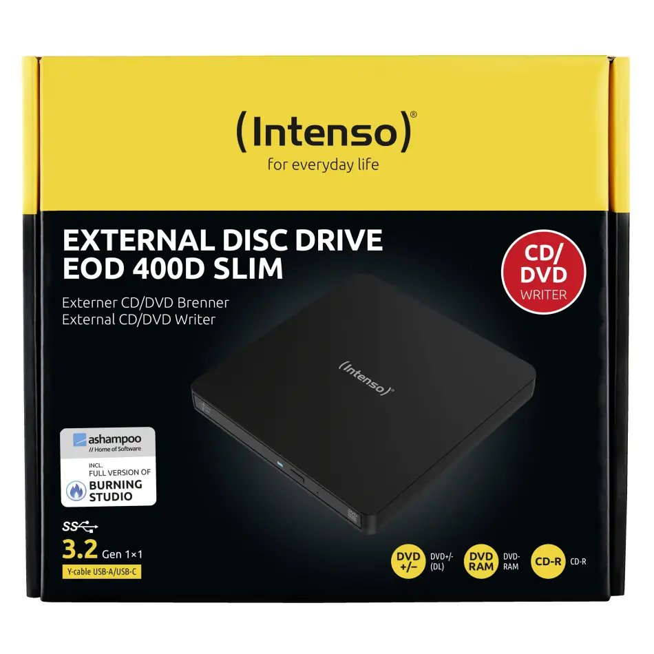 INTENSO 5401400 CD/DVD WRITER EOD 400D