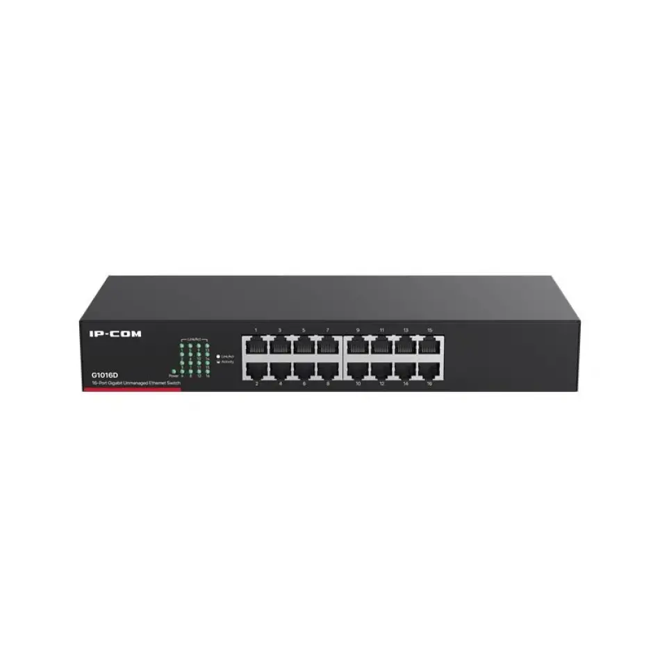 Ip-com G1016d 16 Port Gıgabıt Metal Kasa Rackmount Swıtch