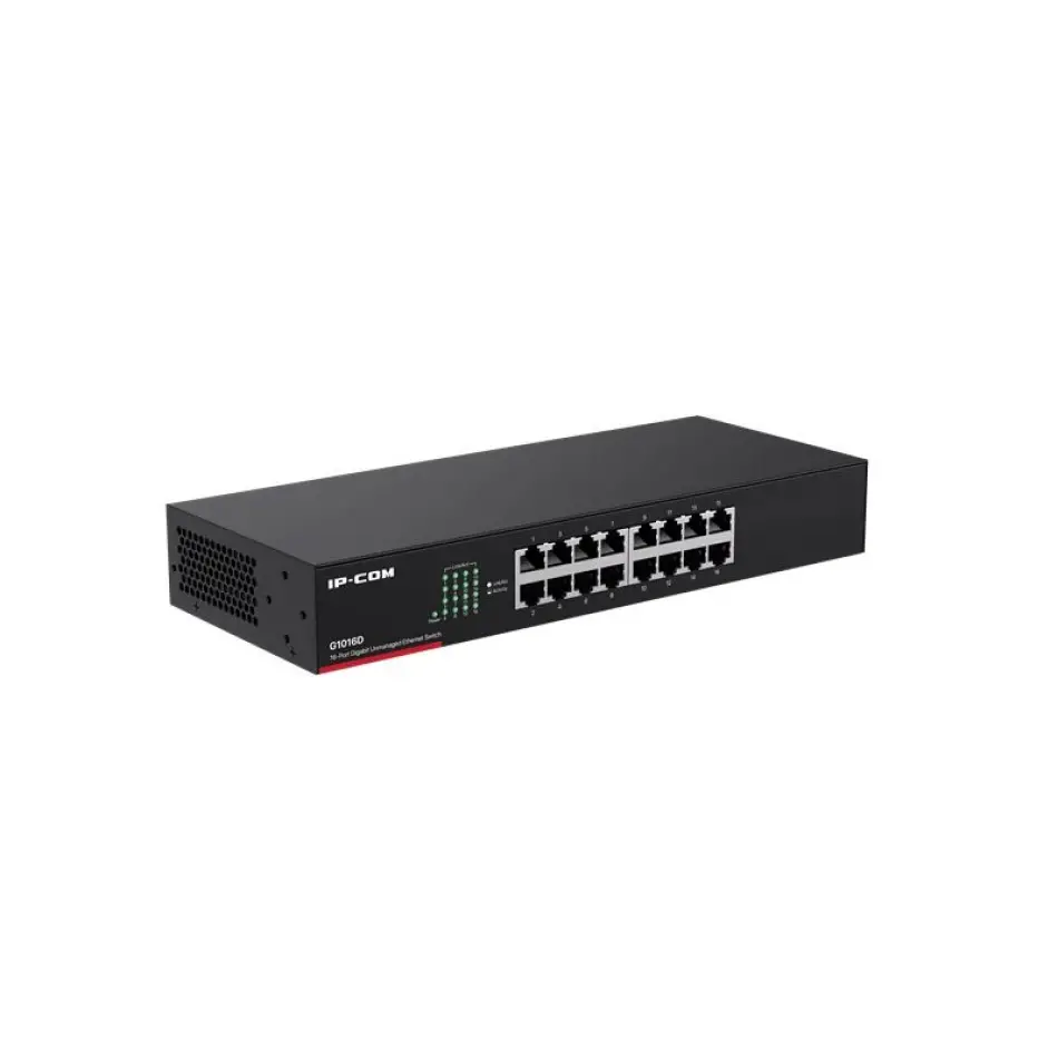 Ip-com G1016d 16 Port Gıgabıt Metal Kasa Rackmount Swıtch