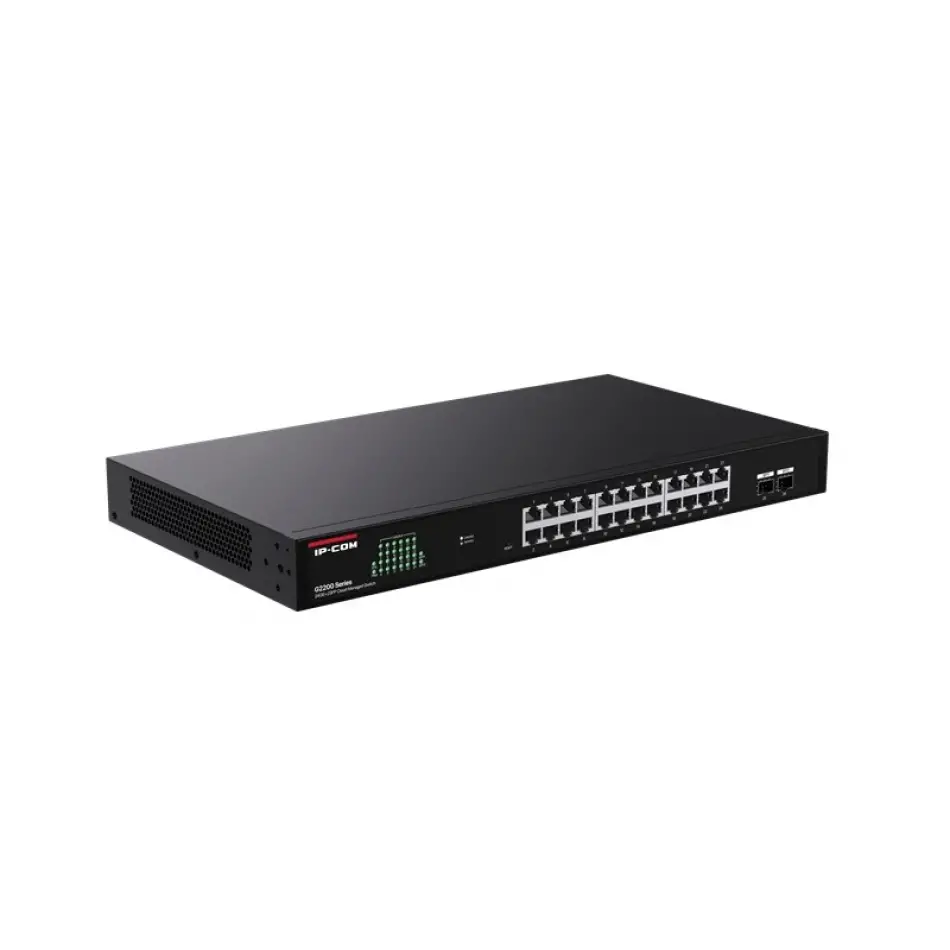 Ip-com G2226f 24 Port Gıgabıt + 2xsfp Uplınk Cloud Yönetilebilir Rackmount Swıtch