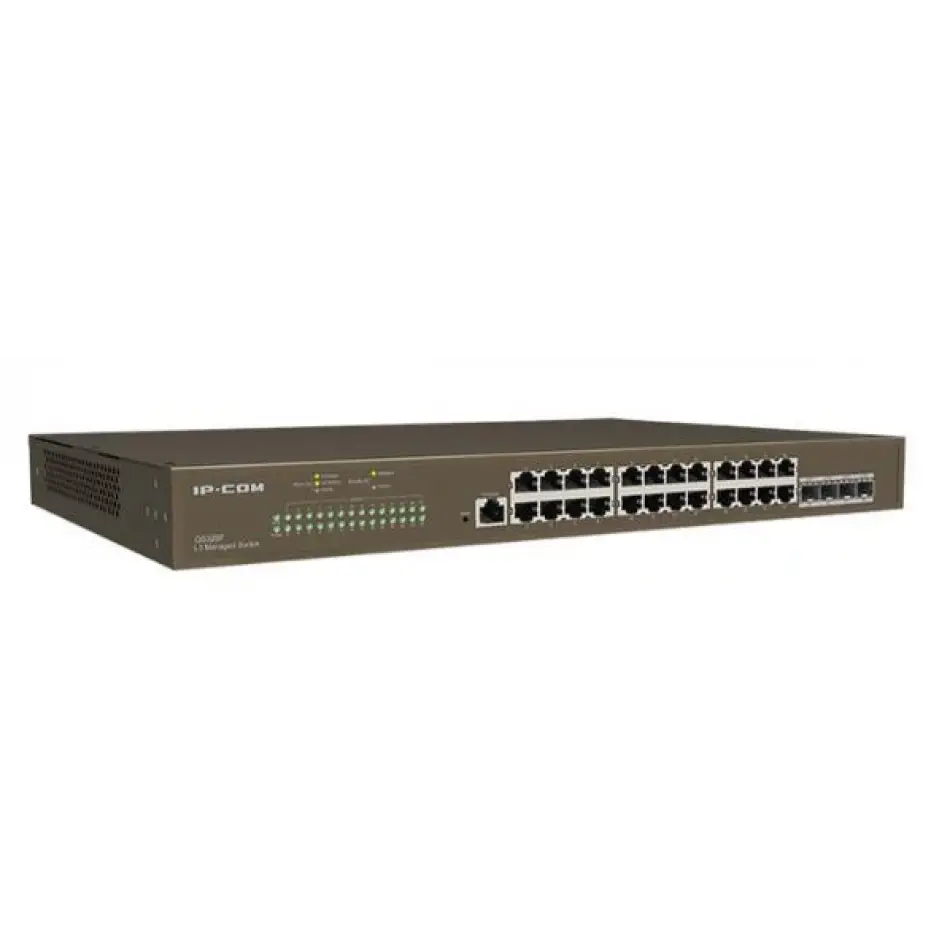 Ip-com G5328f 24 Port Gıgabıt + 4x1gb Sfp Uplınk L3 Yönetilebilir Rackmount Swıtch