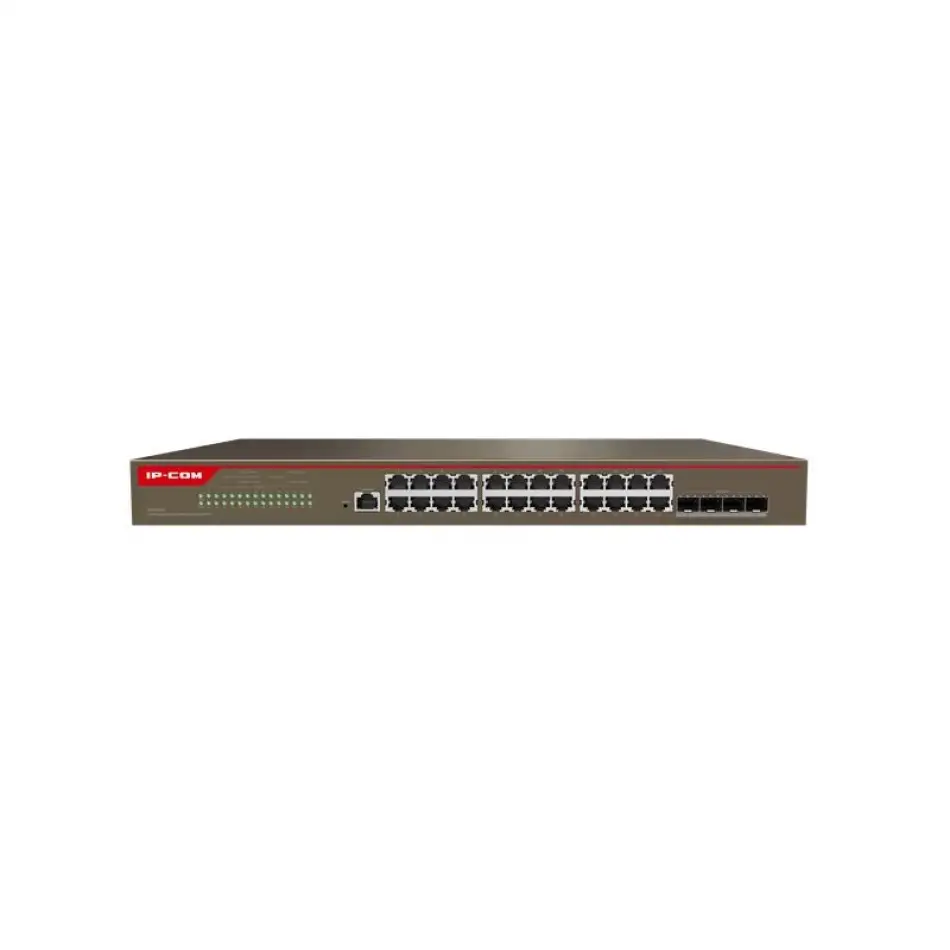 Ip-com G5328x 24 Port Gıgabıt + 4x10gb Sfp Uplınk L3 Yönetilebilir Rackmount Swıtch